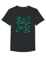 Faith Tricou mânecă scurtă guler larg Bărbat Skater
