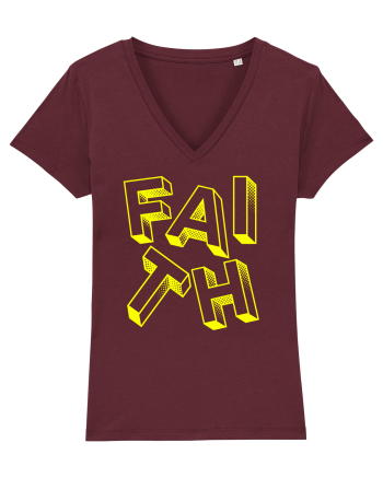 Faith Burgundy
