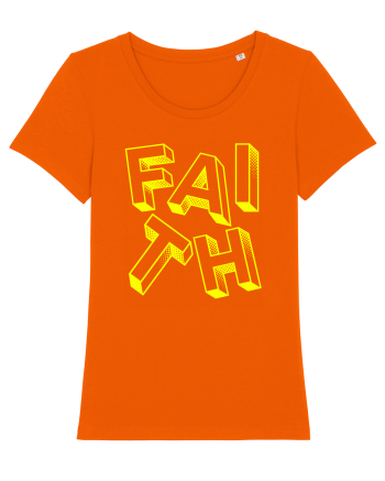 Faith Bright Orange
