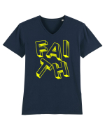 Faith Tricou mânecă scurtă guler V Bărbat Presenter