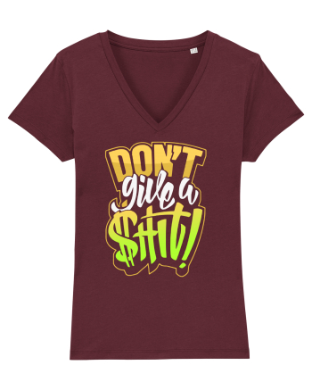 Don't give a shit! Burgundy