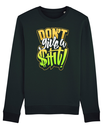 Don't give a shit! Black