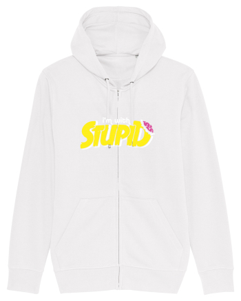 I'm with stupid White