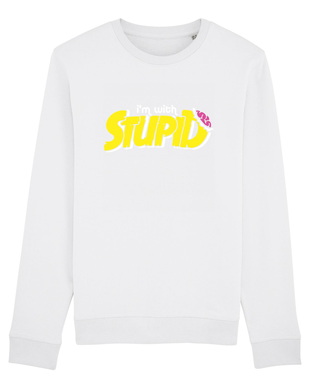 Bluză mânecă lungă Unisex Rise White