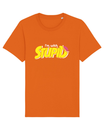 I'm with stupid Bright Orange