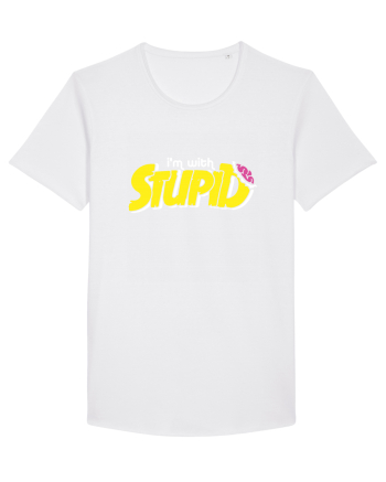 I'm with stupid White