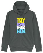 Try Something New Hanorac cu fermoar Unisex Connector