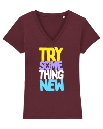 Try Something New Burgundy