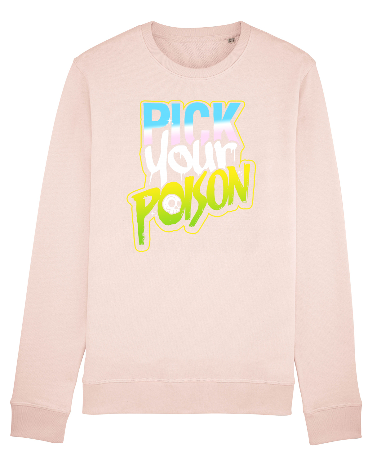 Bluză mânecă lungă Unisex Rise Candy Pink