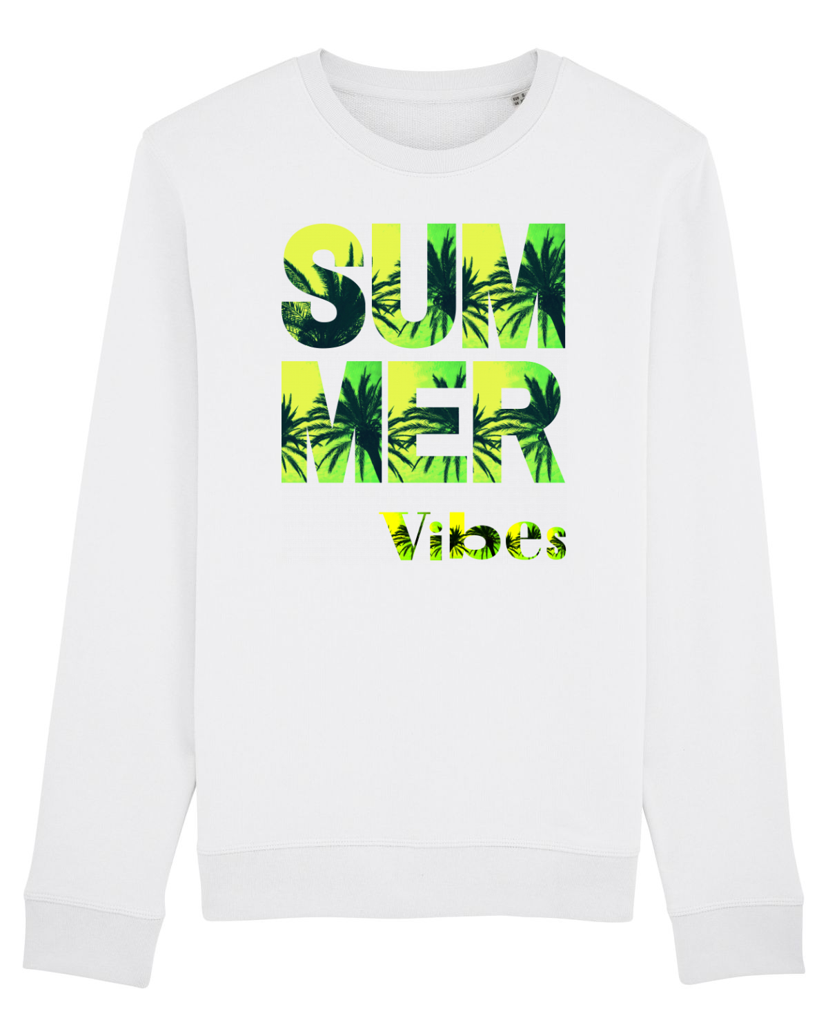 Bluză mânecă lungă Unisex Rise White