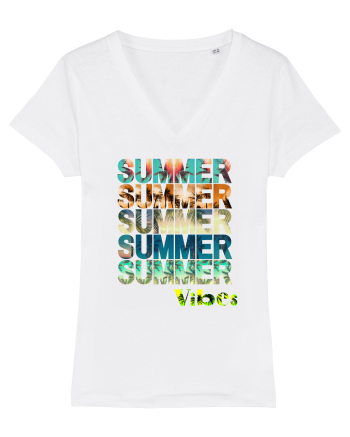 Summer Vibes  White