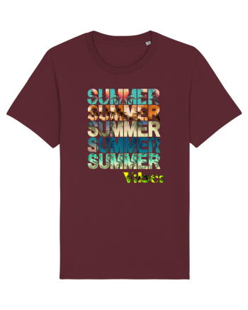 Summer Vibes  Burgundy