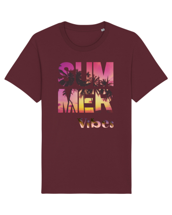 Summer Vibes  Burgundy