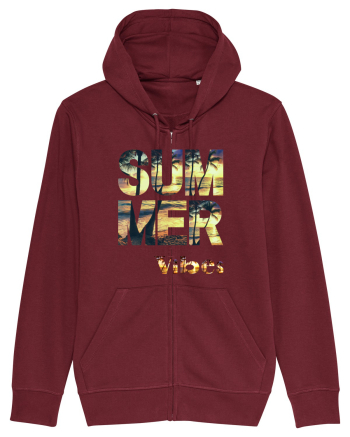 Summer Vibes  Burgundy