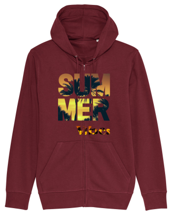 Summer Vibes  Burgundy