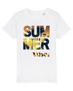 Summer Vibes  Tricou mânecă scurtă  Copii Mini Creator