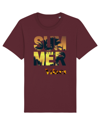 Summer Vibes  Burgundy