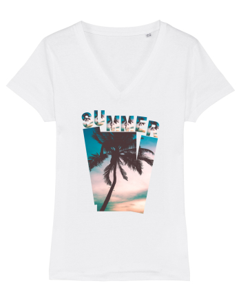 Summer Vibes  White