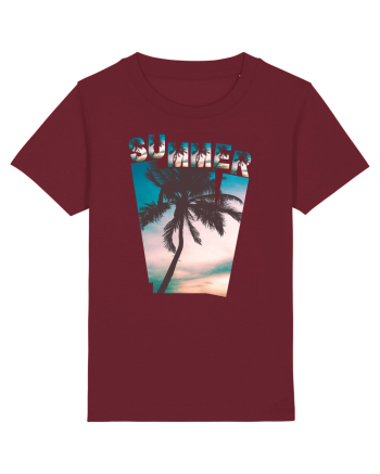 Summer Vibes  Burgundy