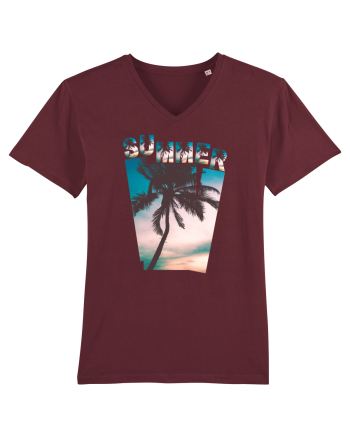 Summer Vibes  Burgundy