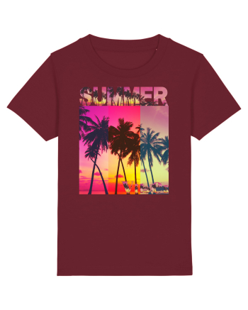 Summer Vibes  Burgundy