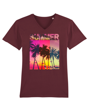 Summer Vibes  Burgundy