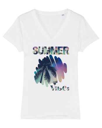Summer Vibes  White