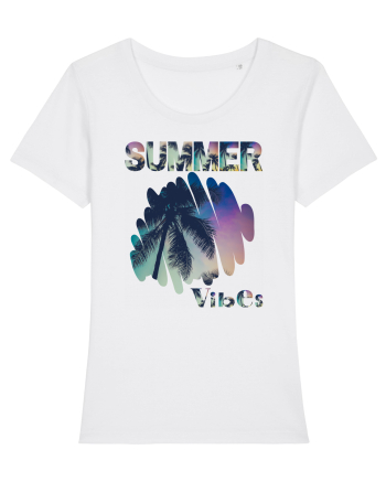 Summer Vibes  White