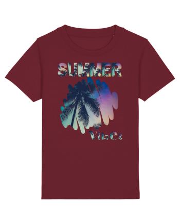 Summer Vibes  Burgundy