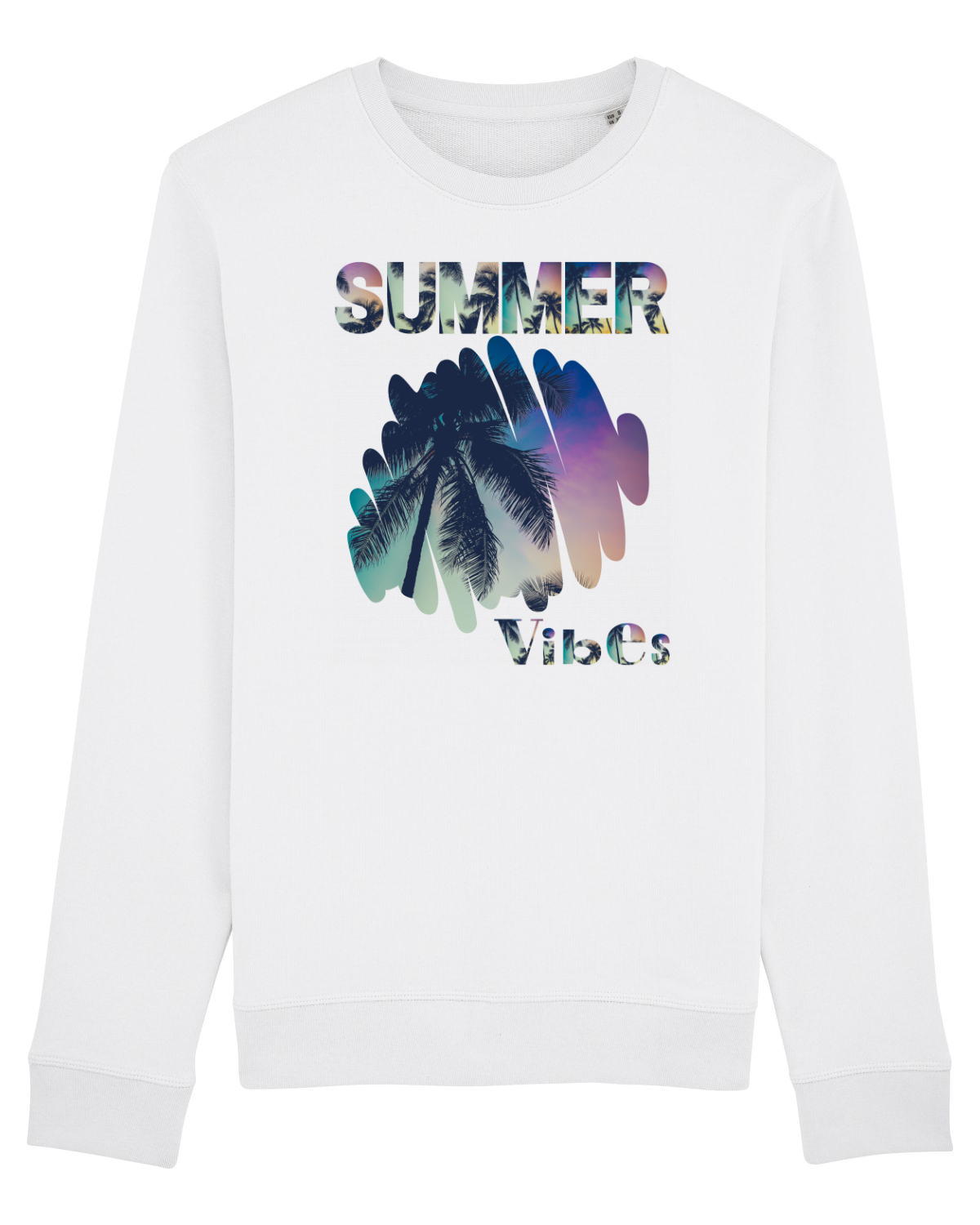 Bluză mânecă lungă Unisex Rise White