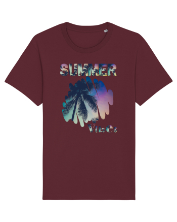 Summer Vibes  Burgundy