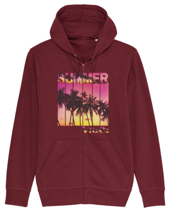 Summer Vibes  Burgundy