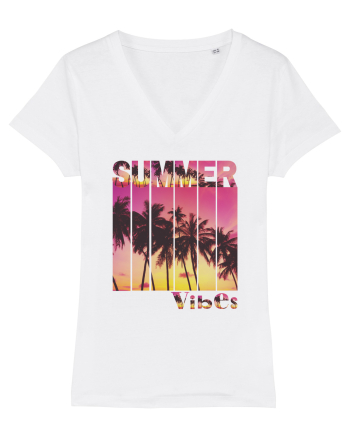 Summer Vibes  White