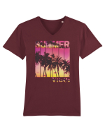 Summer Vibes  Tricou mânecă scurtă guler V Bărbat Presenter