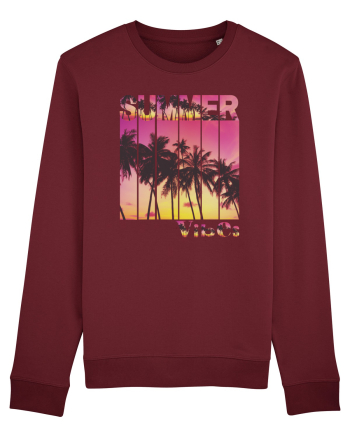 Summer Vibes  Burgundy