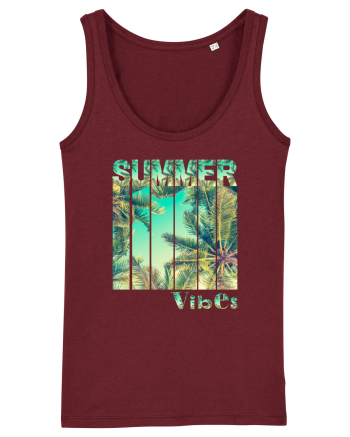 Summer Vibes  Burgundy