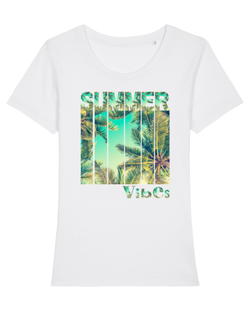 Summer Vibes  White