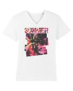 Summer Vibes  Tricou mânecă scurtă guler V Bărbat Presenter
