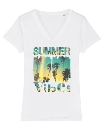 Summer Vibes  White