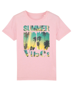Summer Vibes  Tricou mânecă scurtă  Copii Mini Creator