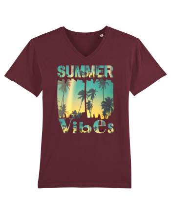 Summer Vibes  Burgundy