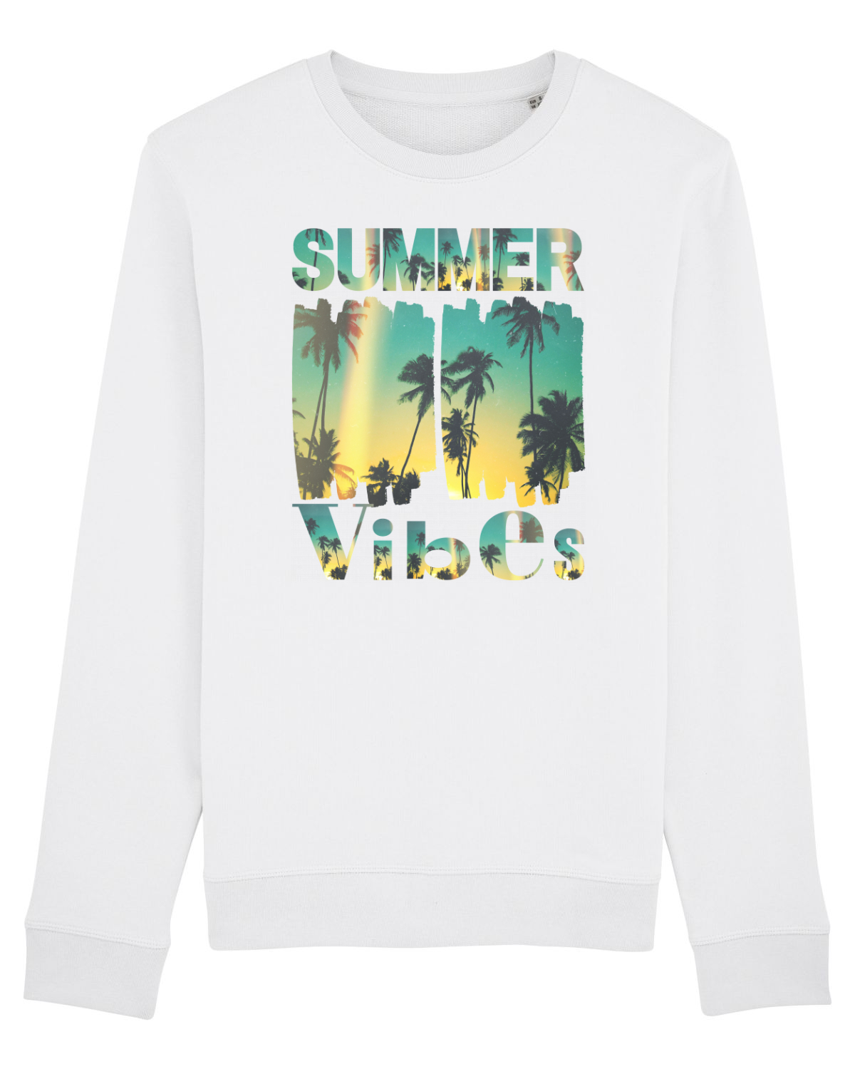 Bluză mânecă lungă Unisex Rise White