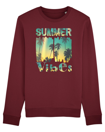 Summer Vibes  Burgundy