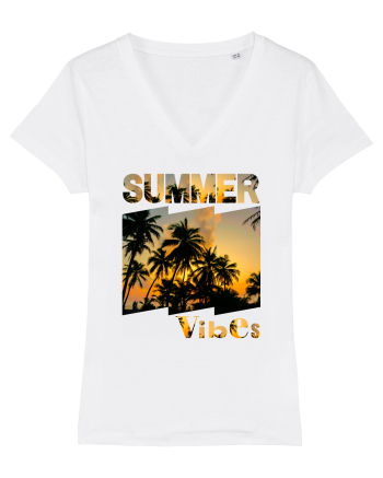 Summer Vibes  White