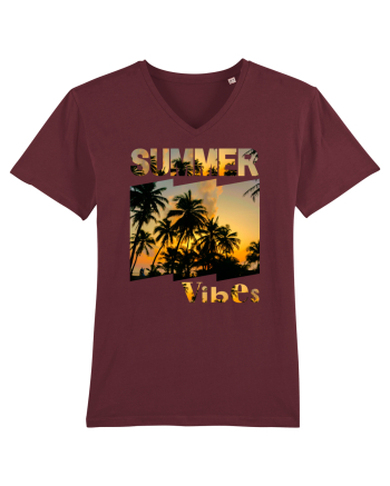 Summer Vibes  Burgundy