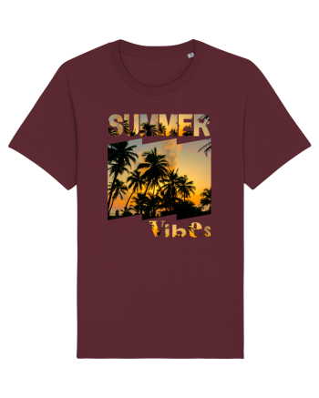 Summer Vibes  Burgundy