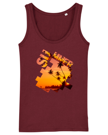 Summer Vibes  Burgundy