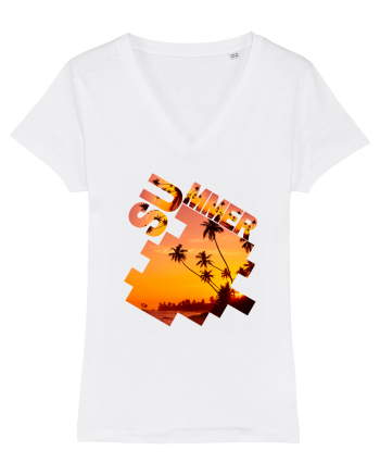 Summer Vibes  White