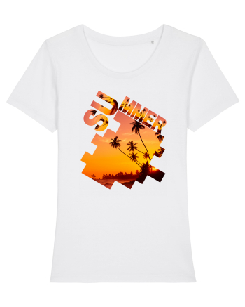 Summer Vibes  White