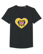 Good Vibes Tricou mânecă scurtă guler larg Bărbat Skater